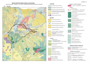 Geologická mapa Zvolena